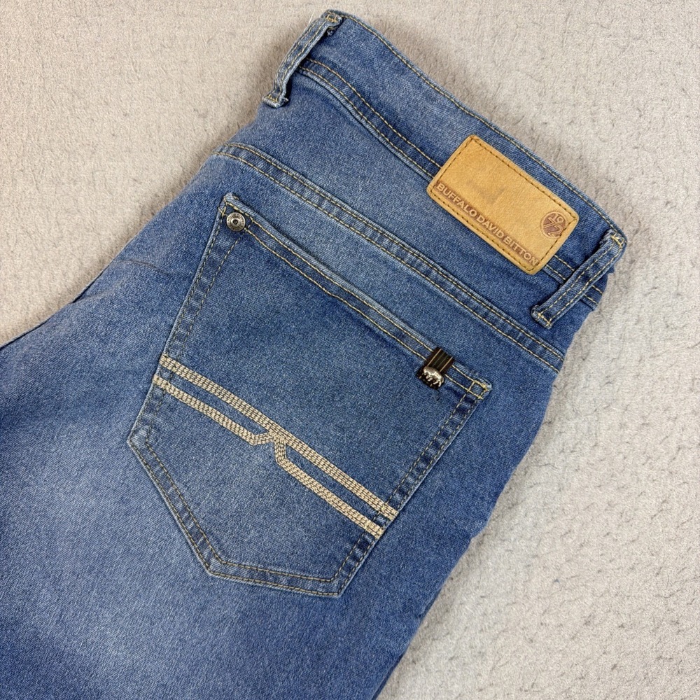 Buffalo David Bitton Evan-X Short Men's Size 32 Denim Jean Stretch Shorts